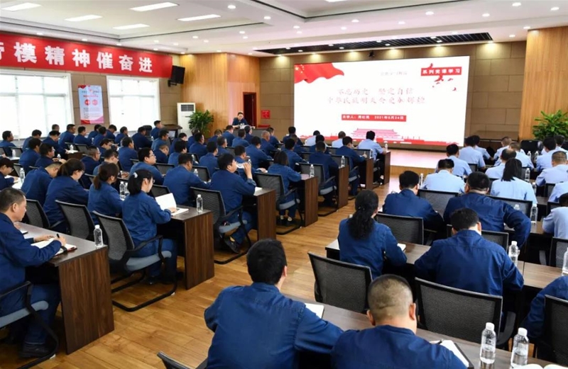 周红民进行党史学习教育专题宣讲