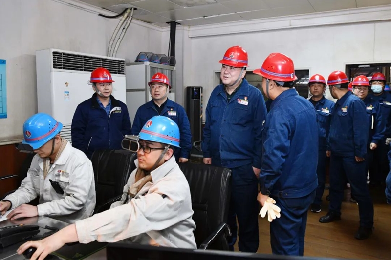 公司领导深入各单位进行安全生产大排查